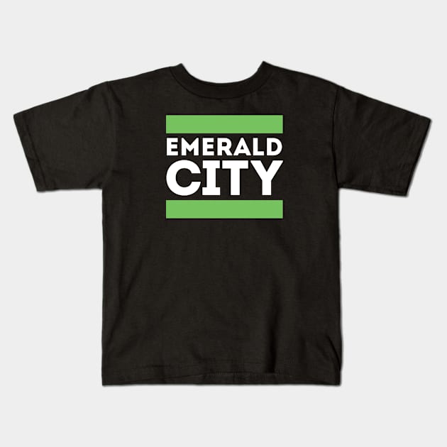 Emerald City Kids T-Shirt by Funnyteesforme